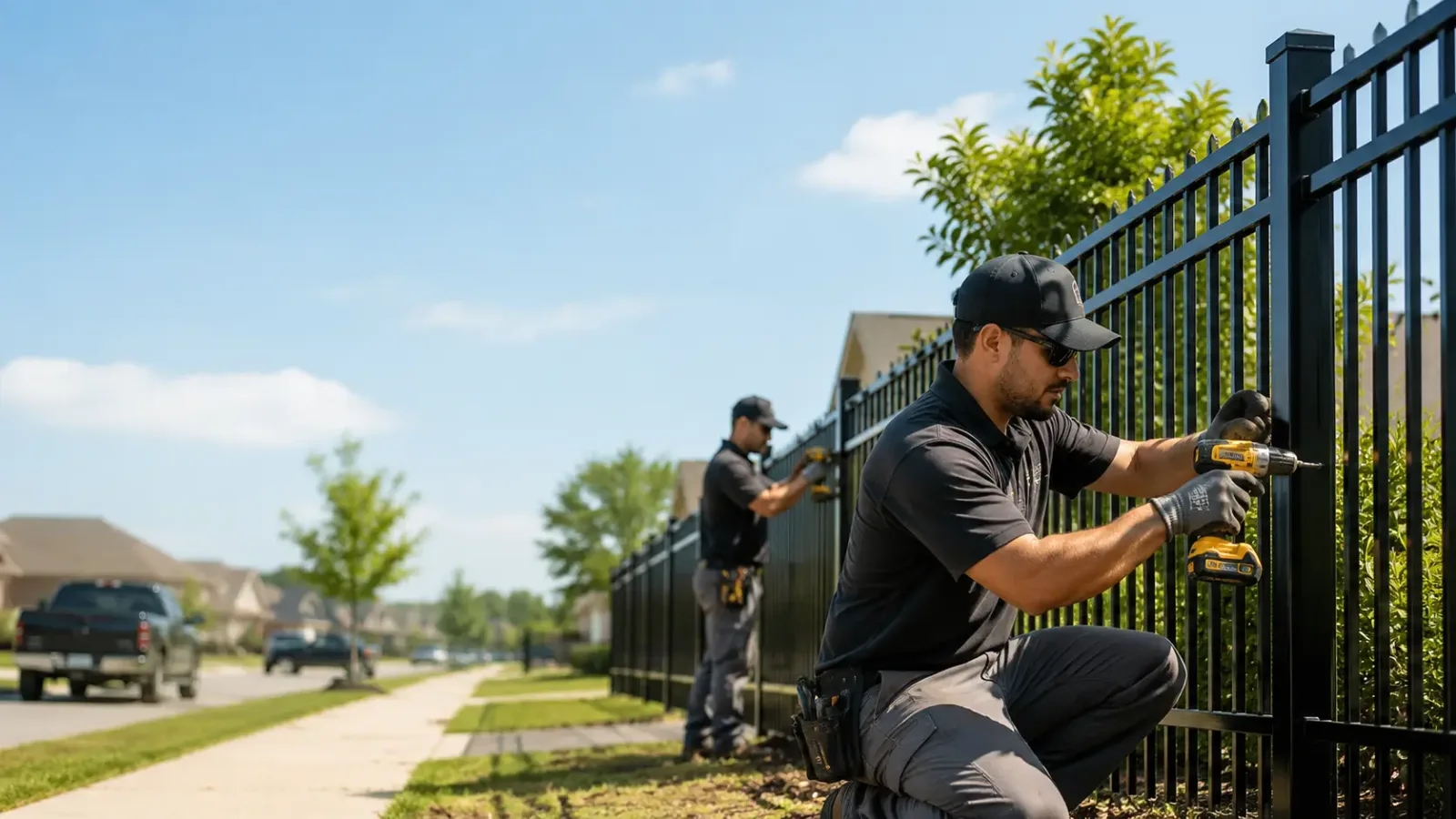 Metal Fence Installation in Cunningham, TN